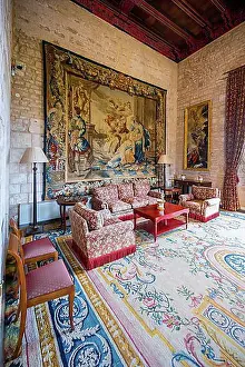 Interior Photo Prints: Rooms of the Palau del Senyor Rei