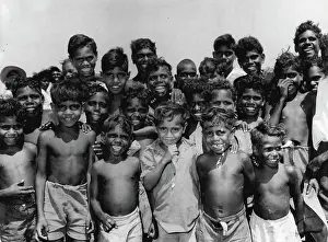 1955 Prints: Roper River -- Two hundred aborigines