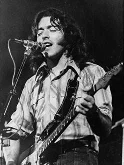 Historical Archive Prints: Rory Gallagher, Sundown Edmonton, London 70s