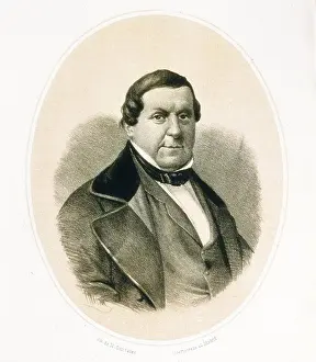 Upright Prints: ROSSINI, Gioacchino (1792-1868)