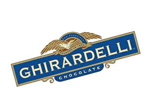 Historically Prints: Rotated to left, Ghirardelli Logo 2000, Food, Old Logo from 2000