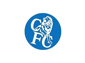 Physical Fitness Prints: Rotated to right, Chelsea Logo 2003, Soccer, Old Logo from 2003