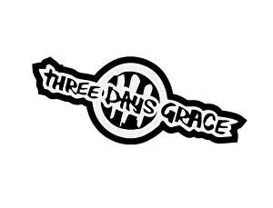 Bunch Of Prints: Rotated to right, Three days grace logo 2003, Music, Old Logo from 2003