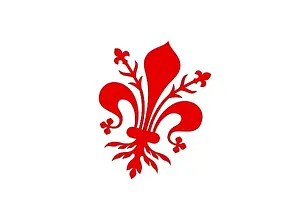 Physical Fitness Prints: Rotated to right, Fiorentina Logo 1927, Soccer, Historic Logo from 1927