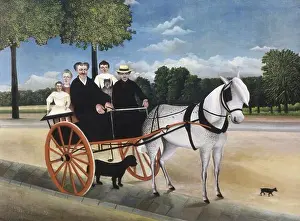French Woman Prints: Rousseau, Henri (1844-1910). Old Man Junier's Trap