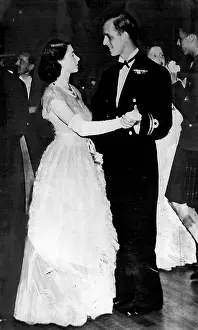 Prince Royal Person Prints: Royal Couple Lead Dancers -- Princess Elizabeth