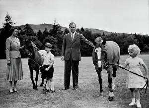 Royal Prints: Royal Family At BalmoralQueen Elizabeth