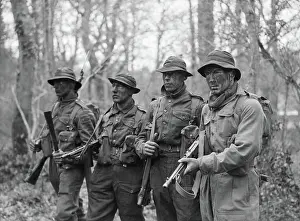 World War Prints: Royal Navy trainees at the Eastern Warfare School at Brockenhurst