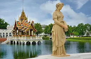 Royal Palace Prints: Royal Palace, summer residence of King Rama V, Bang Pa In, Thailand, Southeast Asia, Asia