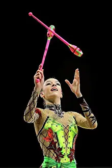 Physical Fitness Prints: RSG, rhythmic gymnastics, gymnast Evgeniya KANAEVA, Russia, Europe