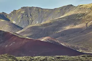 Stark Prints: Rugged mountainous landscape on the Snaefellsnes peninsula, west coast of Iceland; Iceland