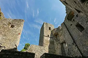 Historic District Prints: Ruin Reussenstein, ruin of a rock castle above Neidlingen