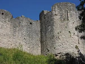 Denkmal Prints: Ruinen der Burg Chepstow Castell Cas-gwent auf Walisisch in Chepstow