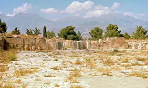 Crete Prints: Ruins on Crete, Knossos. Center of Minoan civilization