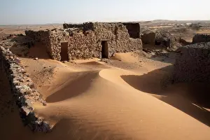 Sudan Prints: The ruins of the medieval city of Old Dongola, Sudan, Africa