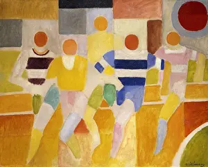 Colourful Prints: The Runners; Les Coureurs. Robert Delaunay (1885-1941)