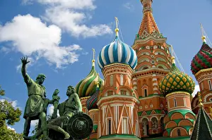 Sight Seeing Prints: Russia, Moscow, Red Square. St