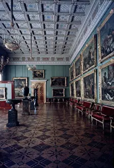 Classicism Prints: Russia, Saint Petersburg, Interior of Winter Palace