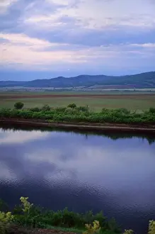 Siberia Prints: RUSSIA, SIBERIA NEAR SHILKA, SHILKA RIVER