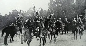 1916 Prints: Russian forces in Poland during world war one 1916