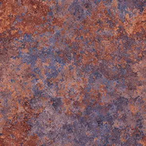 Hard Prints: Rust metal Abstract generated rough rust metal surface seamless background Copyright: xZoonar