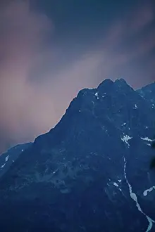 Lighted Prints: Sacred Heart Fire in Tyrol, Oetztal, Tyrol, Austria, Europe