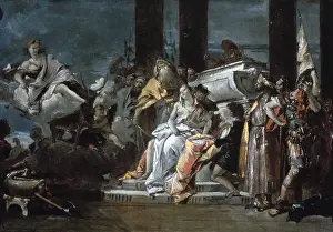 Preparations Prints: Sacrifice of Iphigenia by Giovanni Battista Tiepolo