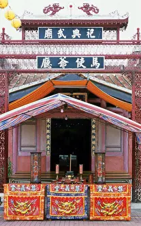 Asia Pictures Prints: The Sacrificial Rites Martial Temple also known as the State Temple of the Martial God was originally built in 1665