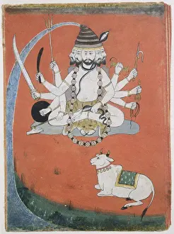 Garland Prints: Sada Shiva Indian Art Musee Guimet, Paris, France