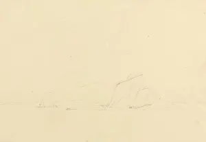Laid Paper Prints: Sailboats, Thomas Daniell, 1749-1840