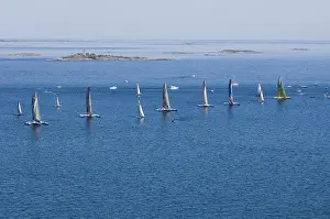 Seas Prints: Sailing-boats, Sweden