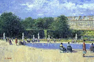 Capital Cities Prints: Sailing in the park, Jardin des Tuileries