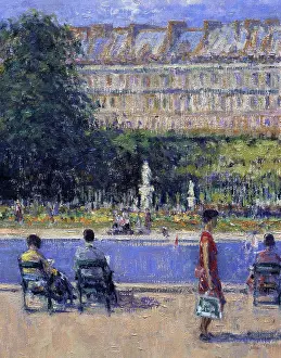 Capital Cities Prints: Sailing in the park, Jardin des Tuileries