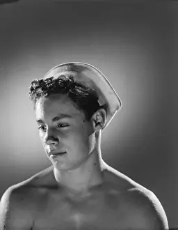 Sailor Prints: Sailor Gazing to The Right c.1949