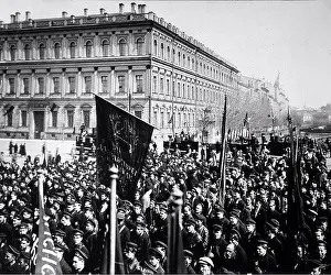 Revolution Prints: Sailor's Demonstration in Petrograd by Otsup