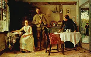 Father Prints: The Sailor's Return. Oil on canvas