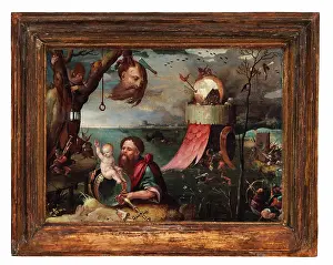 Panel Prints: Saint Christopher and the Christ Child