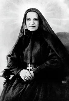 Seat Prints: Saint Frances Xavier Cabrini, portrait