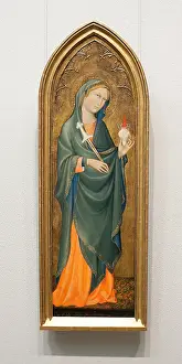 Panel Prints: Saint Lucy, c. 1410, Benedetto di Bindo Zoppo
