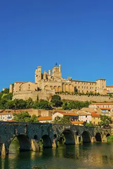 Visitor Prints: Saint Nazaire Cathedral, Beziers, France, Languedoc Roussillon