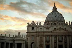 Basilica Prints: Saint Peter's Basilica, Vatican City, Italy