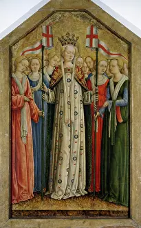Only Women Prints: Saint Ursula and her Companions by Antonio Vivarini