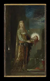 Gustave Prints: Salome with the Head of John the Baptist ca