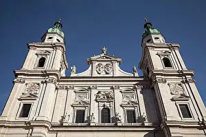 Architectural Styles Prints: Salzburg Cathedral, Salzburg, Land Salzburg, Austria, Europe