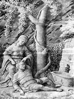 Cutting Prints: Samson and Delilah by Andrea Mantegna, 1431-1506