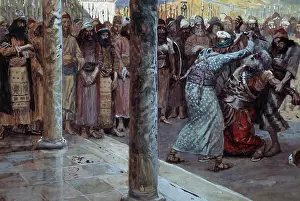 Old Testament Prints: Samuel Slays Aga James Tissot (1836-1902 French) Jewish Museum, New York