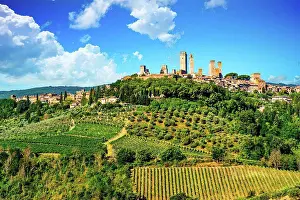 2016 Prints: San Gimignano, Tuscany, Italy
