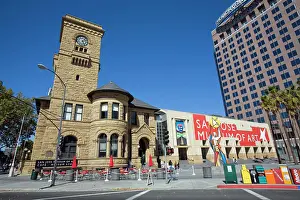 Museums Prints: San Jose Museum of Art, San Jose, California, USA