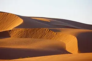 Geomorphology Prints: Sand dunes near El-Aaiun (Laayoune), in Western Sahara