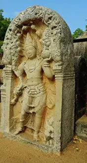 Buddhist Prints: Sandakada pahana, also known as Moonstone